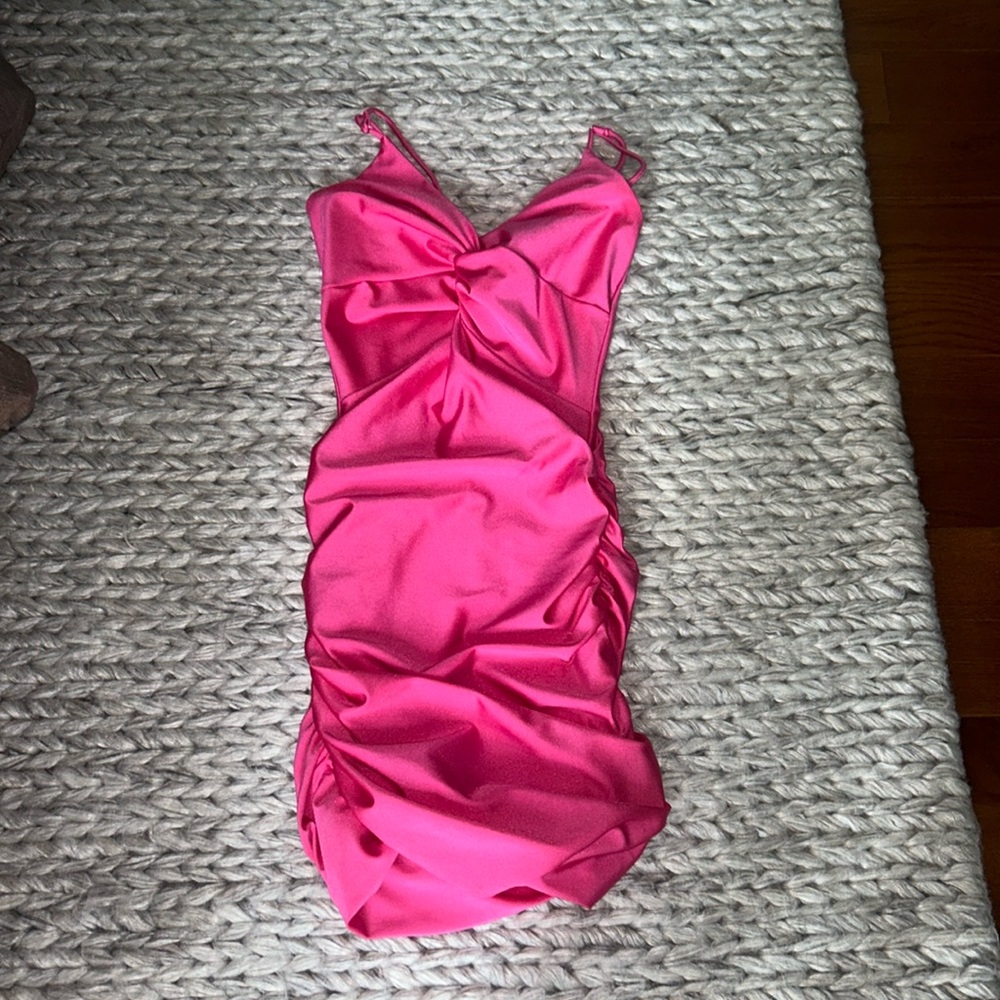 Hot pink Lucy in the Sky formal dress size XS